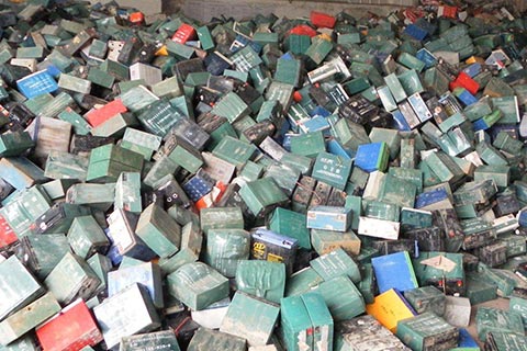 信都西黄村高价叉车蓄电池回收,山特UPS蓄电池回收|专业回收报废电池